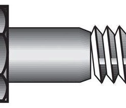 Hillman 5/16 in. D X 3 in. L Hot Dipped Galvanized Steel Hex Bolt 100 pk