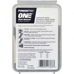 Hillman POWERPRO ONE No. 10 X 3 in. L Star Flat Head Multi-Material Screw 1 lb 62 pk -Cheap HILLMAN Store aab944e2 7418 4606 98cb e7a3e5f0b7e3
