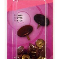 Hillman Brown Push Pins 40 pk