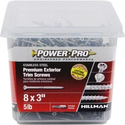 Hillman Power Pro No. 8 X 3 in. L Star Ceramic Screws 5 lb 515 pk 6 Hillman Power Pro No. 8 X 3 in. L Star Ceramic Screws 5 lb 515 pk -Cheap HILLMAN Store ad26e6d1 6091 4cba a962 2ce8b8150540