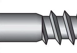 Hillman 1/4 in. X 2-1/2 in. L Hex Stainless Steel Lag Screw 25 pk