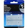 Hillman AnchorWire Silver Hidden Mirror Holder 20 lb 2 pk