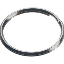 Hillman 1-1/2 in. D Tempered Steel Silver Split Rings/Cable Rings Key Ring
