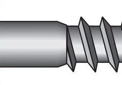 Hillman 5/8 in. X 6 in. L Hex Zinc-Plated Steel Lag Screw 25 pk
