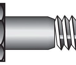 Hillman 3/8 in. D X 12 in. L Zinc Plated Steel Hex Bolt 50 pk