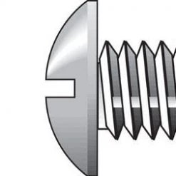 Hillman No. 8-32 X 1-1/2 in. L Combination Truss Head Zinc-Plated Steel Machine Screws 100 pk