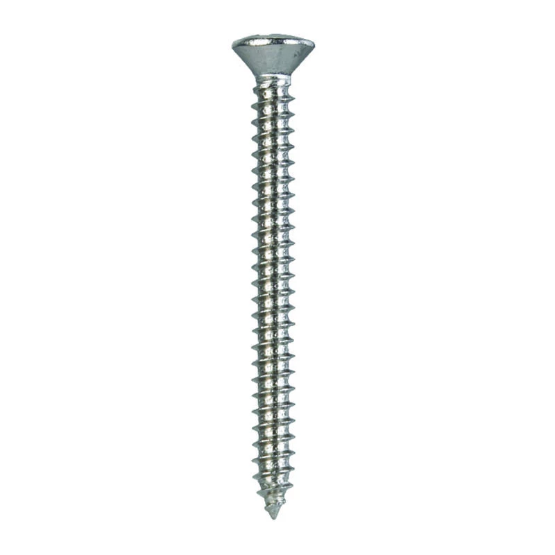 Hillman No. 6 X 1-1/2 in. L Phillips Oval Head Sheet Metal Screws 100 pk 2 Hillman No. 6 X 1-1/2 in. L Phillips Oval Head Sheet Metal Screws 100 pk - Image 2