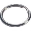 Hillman 1-1/4 in. D Tempered Steel Silver Split Rings/Cable Rings Key Ring