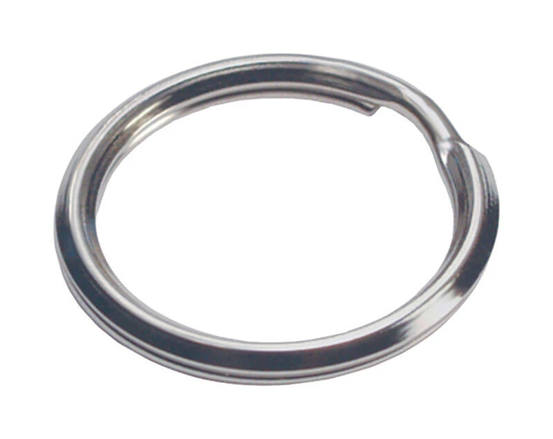 Hillman 1-1/4 in. D Tempered Steel Silver Split Rings/Cable Rings Key Ring 1 Hillman 1-1/4 in. D Tempered Steel Silver Split Rings/Cable Rings Key Ring