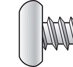 Hillman No. 14 X 2-1/2 in. L Phillips Pan Head Sheet Metal Screws 100 pk