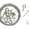 Hillman OOK Brass-Plated Hanger Picture Hanging Kit 100 lb 17 pk