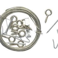 Hillman OOK Brass-Plated Hanger Picture Hanging Kit 100 lb 17 pk