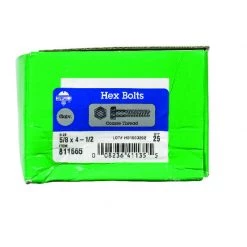 Hillman 5/8 in. D X 4-1/2 in. L Hot Dipped Galvanized Steel Hex Bolt 25 pk -Cheap HILLMAN Store b54212b8 1a22 4c26 8f27 db31ba9b9854