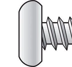 Hillman No. 6 X 1/2 in. L Phillips Pan Head Sheet Metal Screws 100 pk