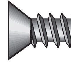 Hillman No. 12 X 2 in. L Phillips Flat Head Sheet Metal Screws 100 pk