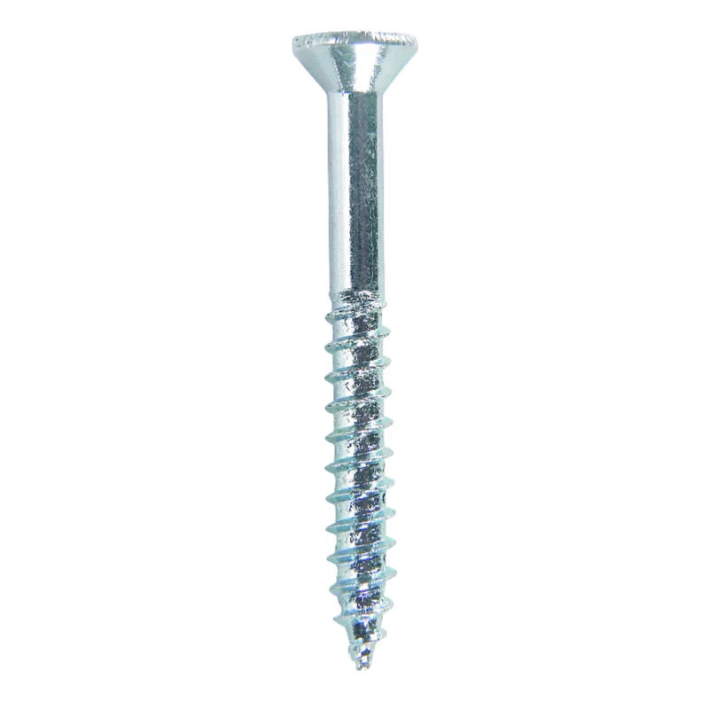 Hillman No. 12 X 2 in. L Phillips Zinc-Plated Wood Screws 100 pk 2 Hillman No. 12 X 2 in. L Phillips Zinc-Plated Wood Screws 100 pk - Image 2