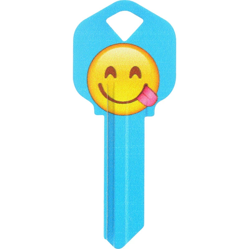 Hillman Wackey Emoji House/Office Universal Key Blank Single 1 Hillman Wackey Emoji House/Office Universal Key Blank Single
