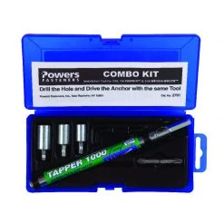 Hillman Tapper No. 8 X 1-1/4 in. L Phillips Flat Head Screw Kit 1 pk