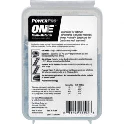 Hillman POWERPRO ONE No. 8 X 2-1/2 in. L Star Flat Head Multi-Material Screw 1 lb 98 pk -Cheap HILLMAN Store bce2ee09 3271 45cc bf03 e53255c47e8b