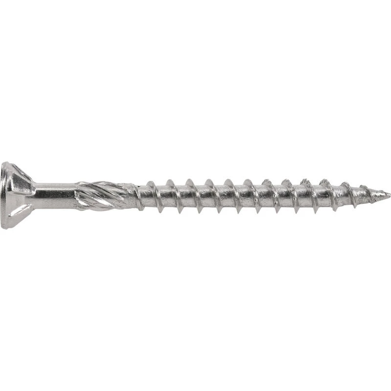 Hillman Power Pro No. 8 X 1-3/4 in. L Star Flat Head Exterior Deck Screws 1 lb 2 Hillman Power Pro No. 8 X 1-3/4 in. L Star Flat Head Exterior Deck Screws 1 lb - Image 2