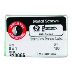 Hillman No. 8 X 1 in. L Slotted Hex Washer Head Sheet Metal Screws 100 pk -Cheap HILLMAN Store c25857bc e887 4323 a860 d7b0c118a7e3