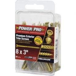 Hillman Power Pro No. 8 X 3 in. L Star Trim Screws 50 pk -Cheap HILLMAN Store c25d54f2 f891 4530 921d b005fd670828