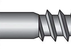 Hillman 1/4 in. X 3-1/2 in. L Hex Hot Dipped Galvanized Steel Lag Screw 100 pk