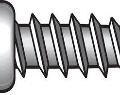 Hillman No. 10 X 3/4 in. L Phillips/Slotted Pan Head Sheet Metal Screws 100 pk