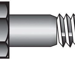 Hillman 7/16 in. D X 3 in. L Heat Treated Steel Hex Head Cap Screw 50 pk