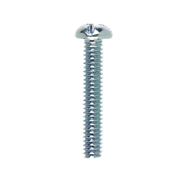 Hillman No. 1/4-20 X 1-1/2 in. L Combination Round Head Zinc-Plated Steel Machine Screws 100 pk 2 Hillman No. 1/4-20 X 1-1/2 in. L Combination Round Head Zinc-Plated Steel Machine Screws 100 pk - Image 2