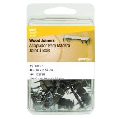 Hillman 3/8 in. Galvanized Steel Wood Joiner 40 lb