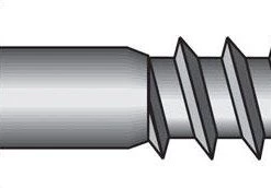 Hillman 5/16 in. X 2-1/2 in. L Hex Stainless Steel Lag Screw 25 pk