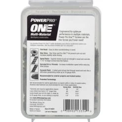 Hillman POWERPRO ONE No. 10 X 1-1/2 in. L Star Flat Head Multi-Material Screw 1 lb 122 pk -Cheap HILLMAN Store cb7e304f 2596 403f a2a8 4e6fe1f6435f
