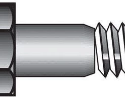 Hillman 1/4 in. D X 1-1/2 in. L Heat Treated Steel Hex Head Cap Screw 100 pk