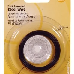 Hillman 100 ft. L Black Annealed Steel 24 Ga. Wire