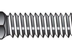 Hillman 7/16 in. X 2 in. L Zinc-Plated Steel Carriage Bolt 50 pk