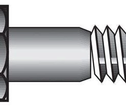 Hillman 5/8 in. D X 8 in. L Hot Dipped Galvanized Steel Hex Bolt 25 pk
