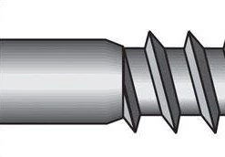 Hillman 1/4 in. X 4-1/2 in. L Hex Hot Dipped Galvanized Steel Lag Screw 100 pk