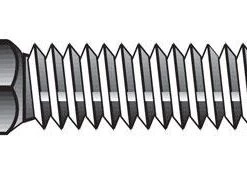 Hillman 1/4 in. X 4 in. L Zinc-Plated Steel Carriage Bolt 100 pk