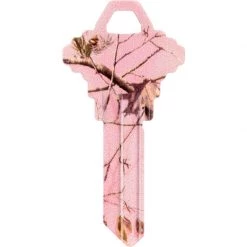 Hillman RealTree Pink House/Office Universal Key Blank Single