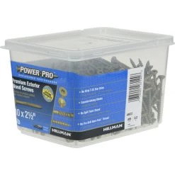Hillman Power Pro No. 10 X 2-1/2 in. L Star Flat Head Exterior Deck Screws 5 lb -Cheap HILLMAN Store d43a2035 1236 4aad 9d4e 0a1e92a3da91