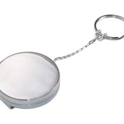Hillman Steel Silver Retractable Key Chain