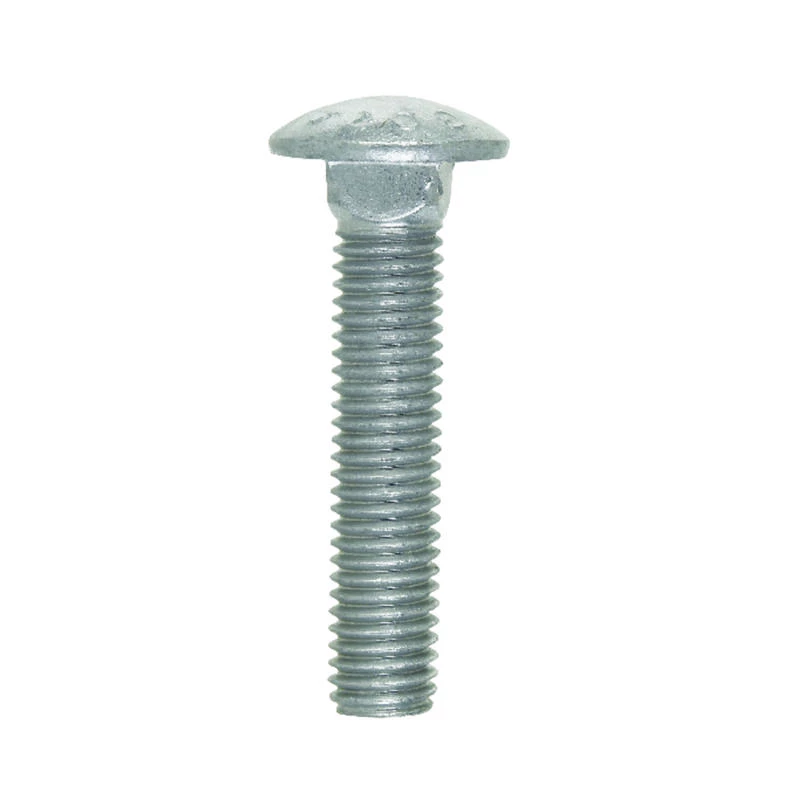 Hillman 1/2 in. X 2-1/2 in. L Hot Dipped Galvanized Steel Carriage Bolt 50 pk 2 Hillman 1/2 in. X 2-1/2 in. L Hot Dipped Galvanized Steel Carriage Bolt 50 pk - Image 2