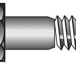 Hillman 1/2 in. D X 5 in. L Zinc Plated Steel Hex Bolt 25 pk