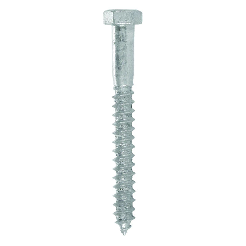Hillman 3/8 in. X 3-1/2 in. L Hex Hot Dipped Galvanized Steel Lag Screw 50 pk 2 Hillman 3/8 in. X 3-1/2 in. L Hex Hot Dipped Galvanized Steel Lag Screw 50 pk - Image 2