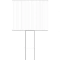 Hillman White Blank Sign 20 in. H X 24 in. W