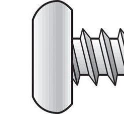 Hillman No. 10 X 2 in. L Phillips Pan Head Sheet Metal Screws 100 pk