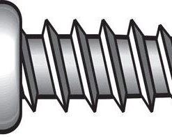 Hillman No. 10 X 1-1/2 in. L Phillips/Slotted Pan Head Sheet Metal Screws 100 pk