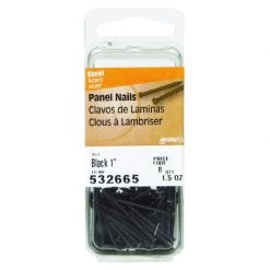 Hillman 1 in. Panel Steel Nail Large Head