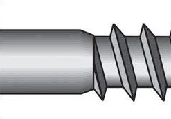 Hillman 1/4 in. X 2 in. L Hex Hot Dipped Galvanized Steel Lag Screw 100 pk
